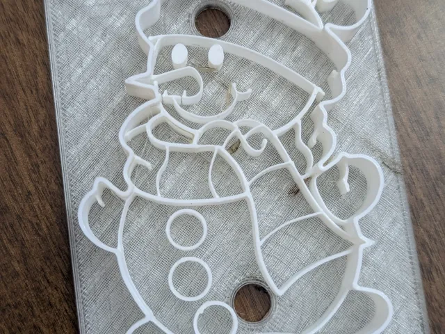 Snowman Cookie Cutter