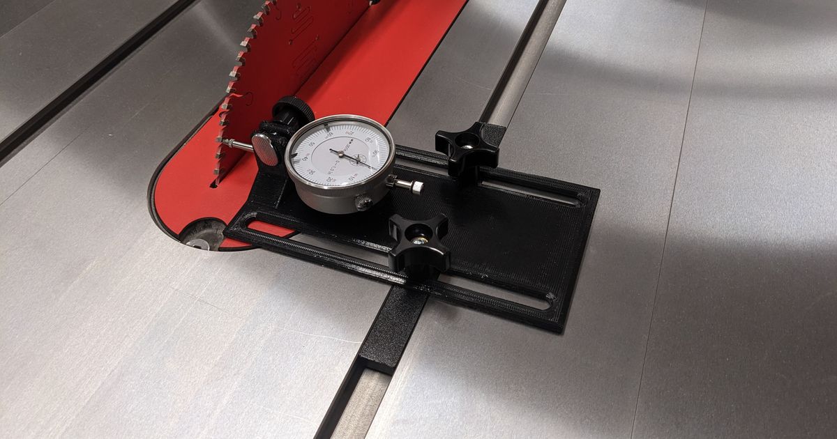 Universal Table Saw Alignment Tool by Ross Download free STL model