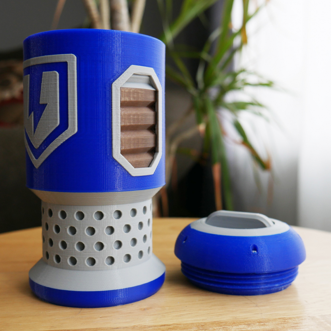 APEX LEGENDS SHIELD BATTERY CONTAINER (MULTI-MATERIAL)