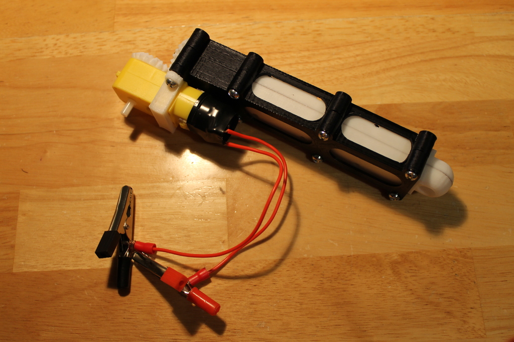 linear actuator by Tabletop Robotics Download free STL model