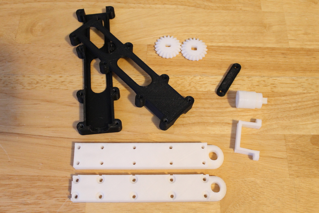 Miniatura 2 do modelo 3D linear actuator