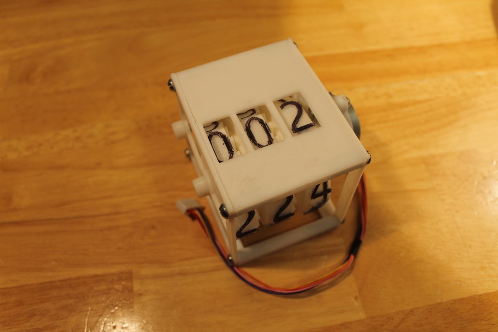 Mechanical counter