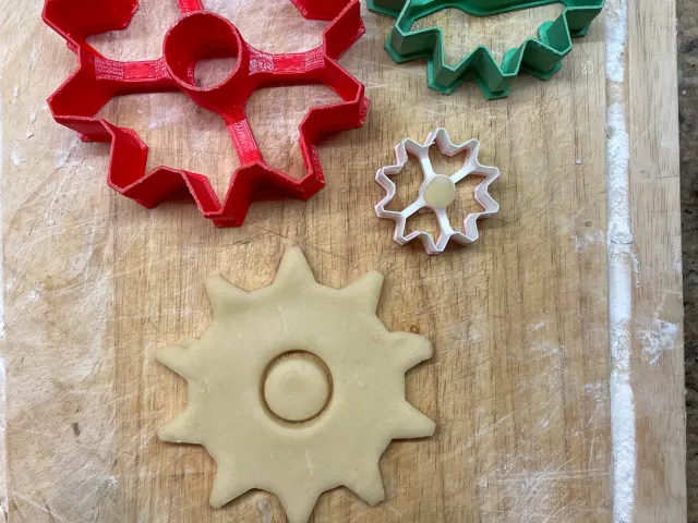Gear Cookie Cutter
