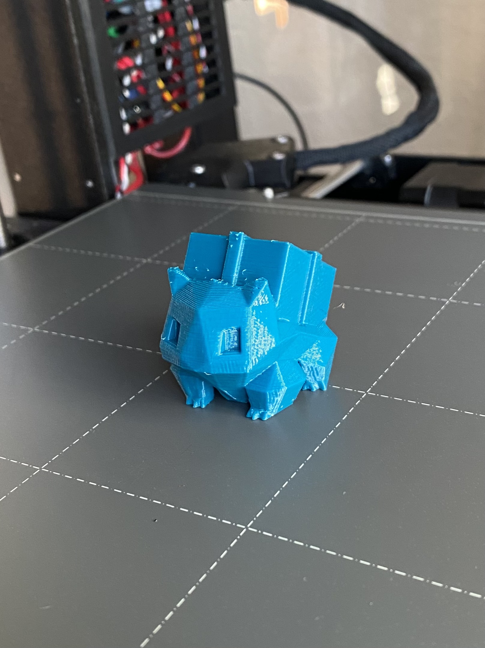 Low Poly Holiday/Present Bulbasaur 3D model thumbnail