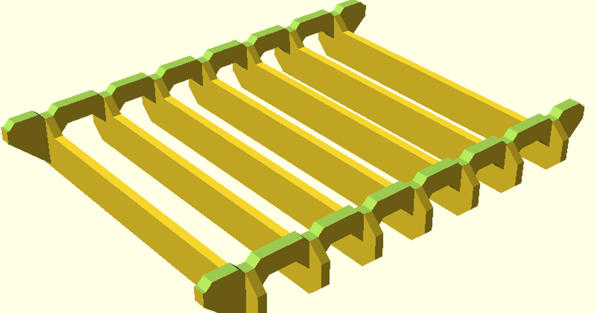 Home improvement Kenmore dishwasher chopstick basket by Anachronist Download free STL model