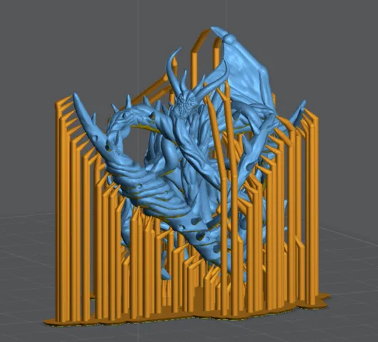 Gloomhaven Chaos Demon (Resin pre-supported)