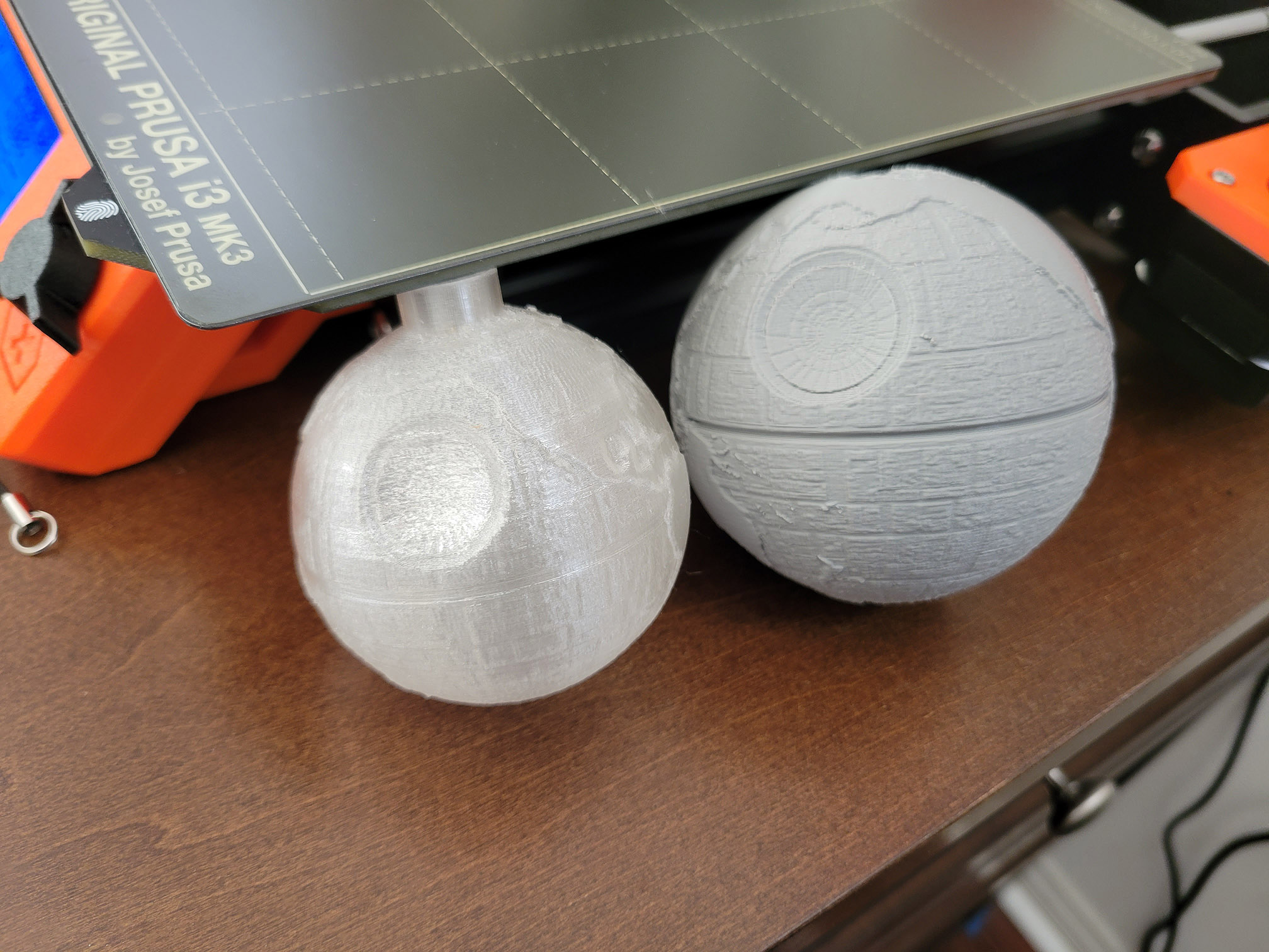Death Star Earth Holiday Ornament