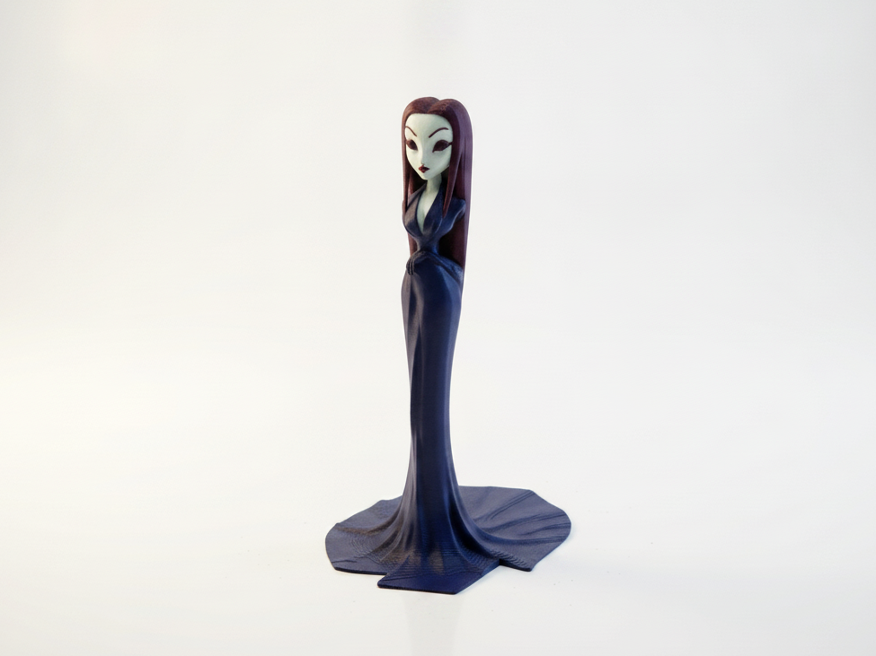 Morticia Addams Figurine Movies & TV 3D Printable