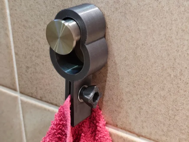 Towel Clip for Ikea wall hook