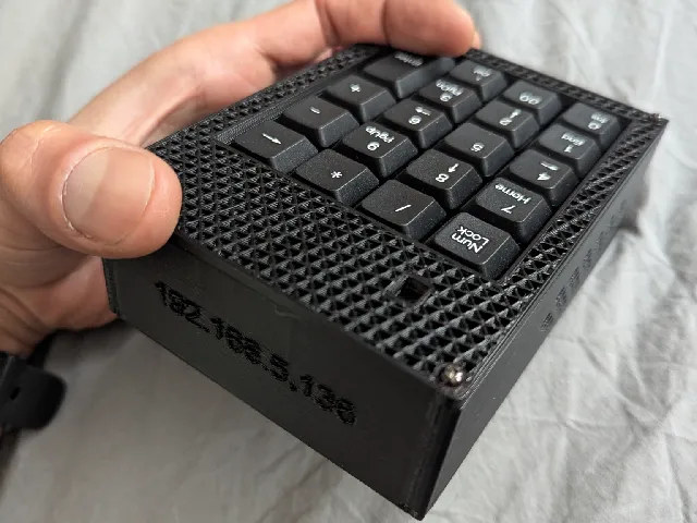 case for raspberry pi 3 and numpad