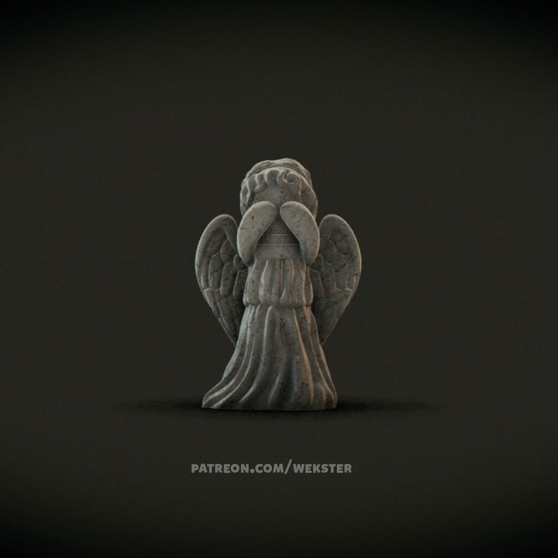 Mini Weeping Angels by Wekster | Download free STL model