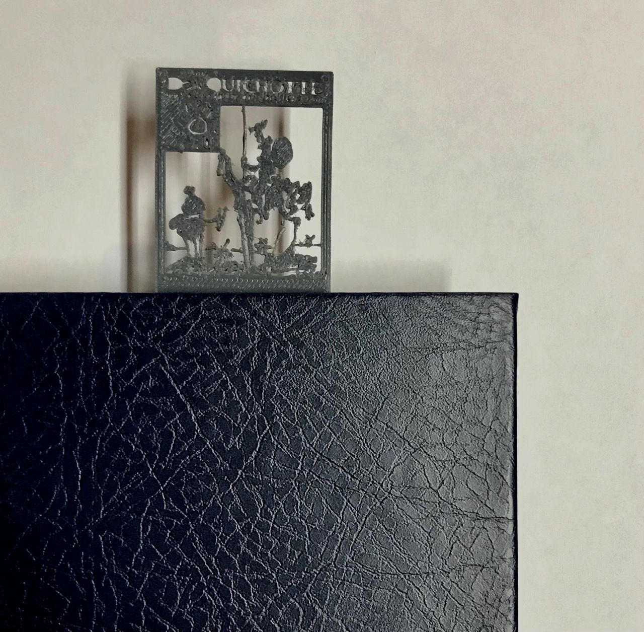 Don Quichotte vu par Pablo Picasso. Bookmark / Marcapáginas