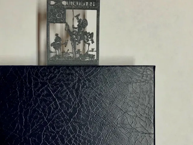 Don Quichotte vu par Pablo Picasso. Bookmark / Marcapáginas