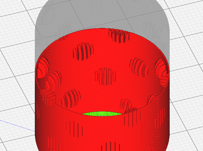 Miniatura 2 do modelo 3D Lampshade inside pattern