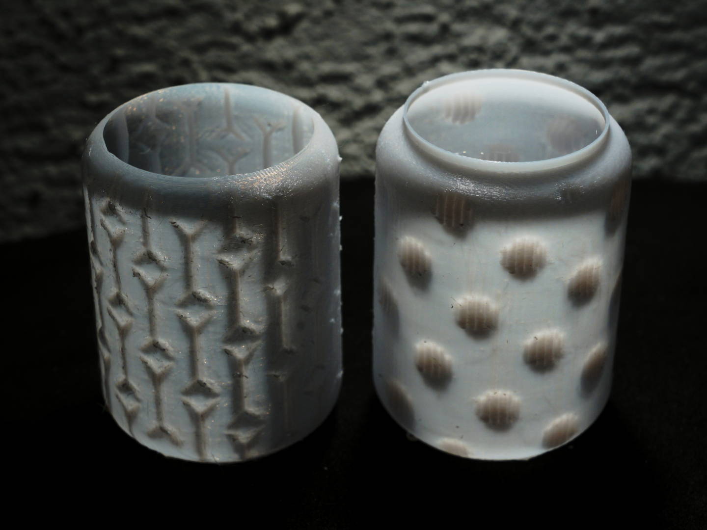 Lampshade inside pattern