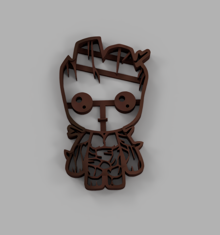 Baby Groot Cookie Cutter Keks Ausstecher
