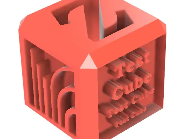 40 mm test cube / Cube de test de 40 mm