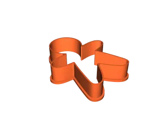 Gingerbread Cookie Cutter by kauelima | Download free STL model ...