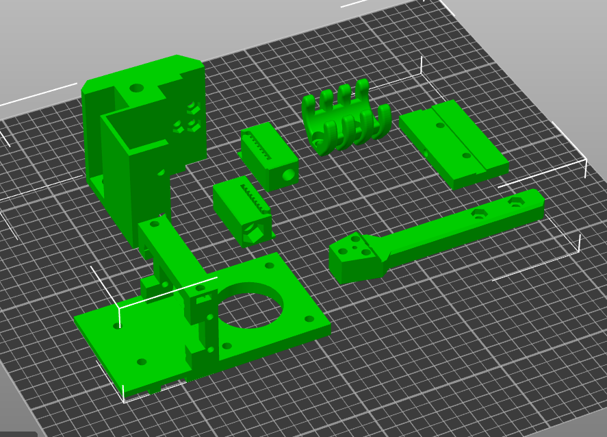 Titan Aero E3D V6 Head and Part Cooling for Core XY V2 by PrintSideways