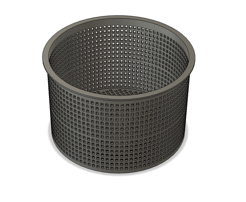 Pool skimmer basket by mafikes Download free STL model