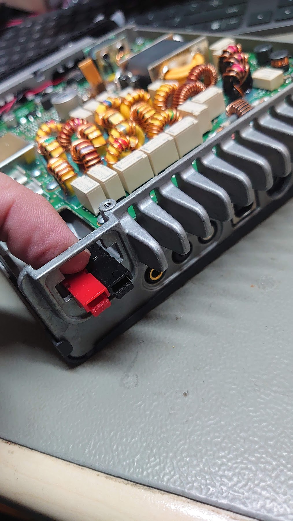 Yaesu FT-891 – Supporto Stampato In 3D Per Conversione Powerpole – Nero - Foto 2
