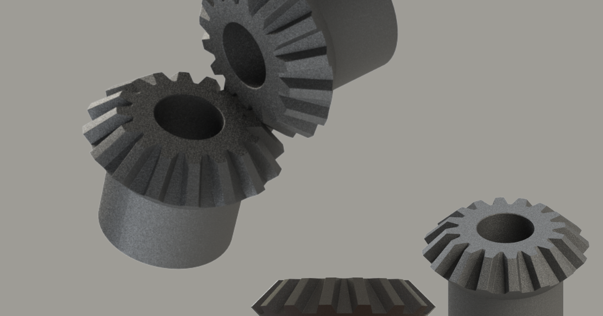 MITER GEAR by Resphiq Ann Download free STL model