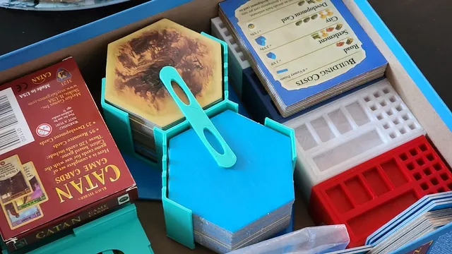 Catan Hexes Storage Insert + Seafarers