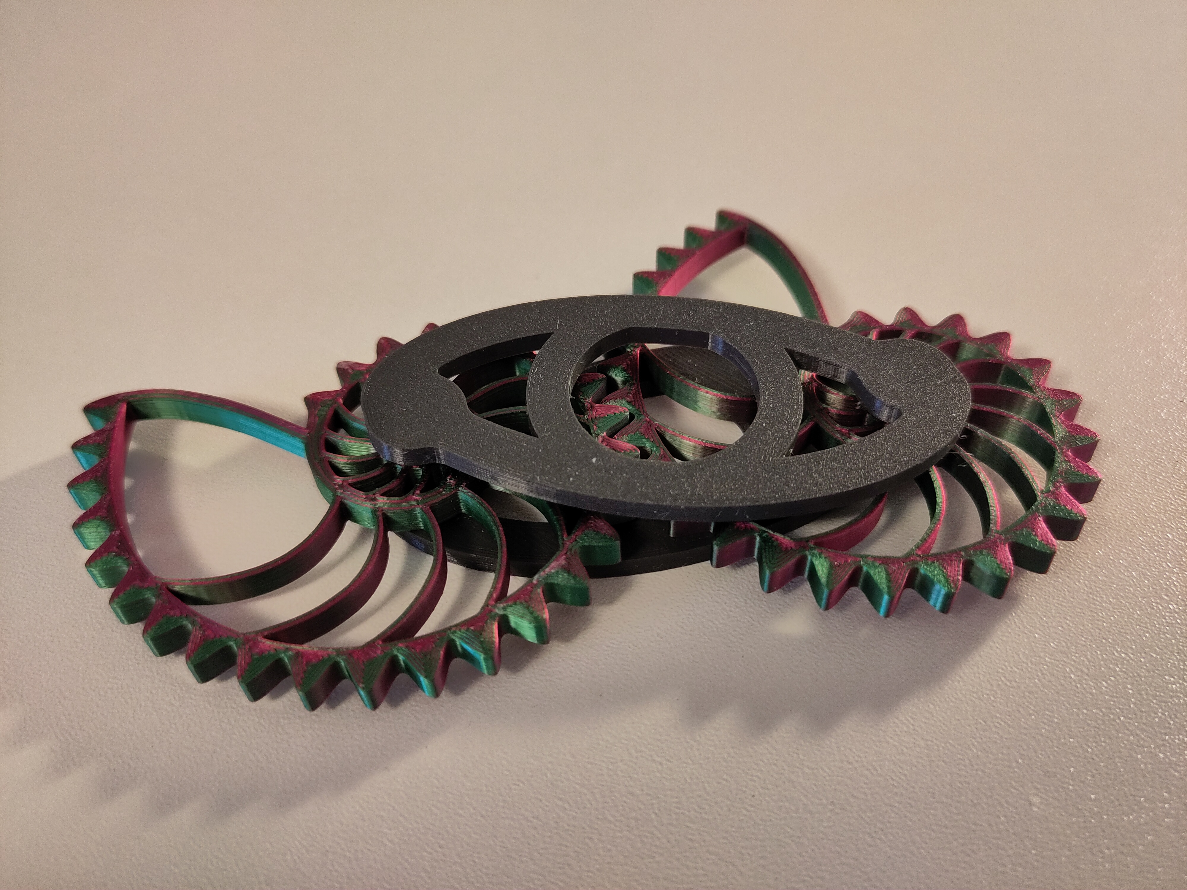 Nautilus gears with improved frame