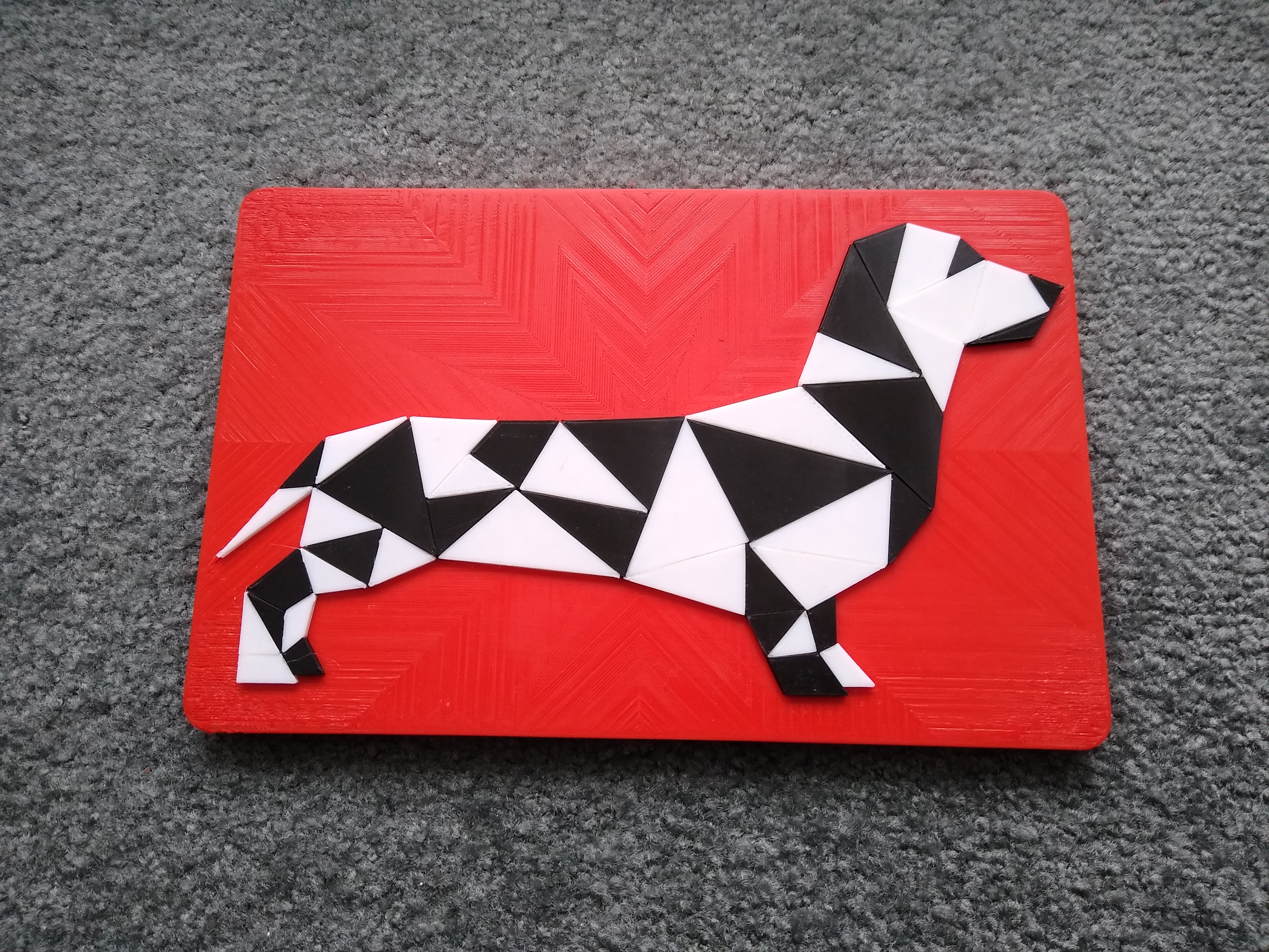 Dachshund Puzzle (Dackel Puzzle) (FreeCAD, STEP)