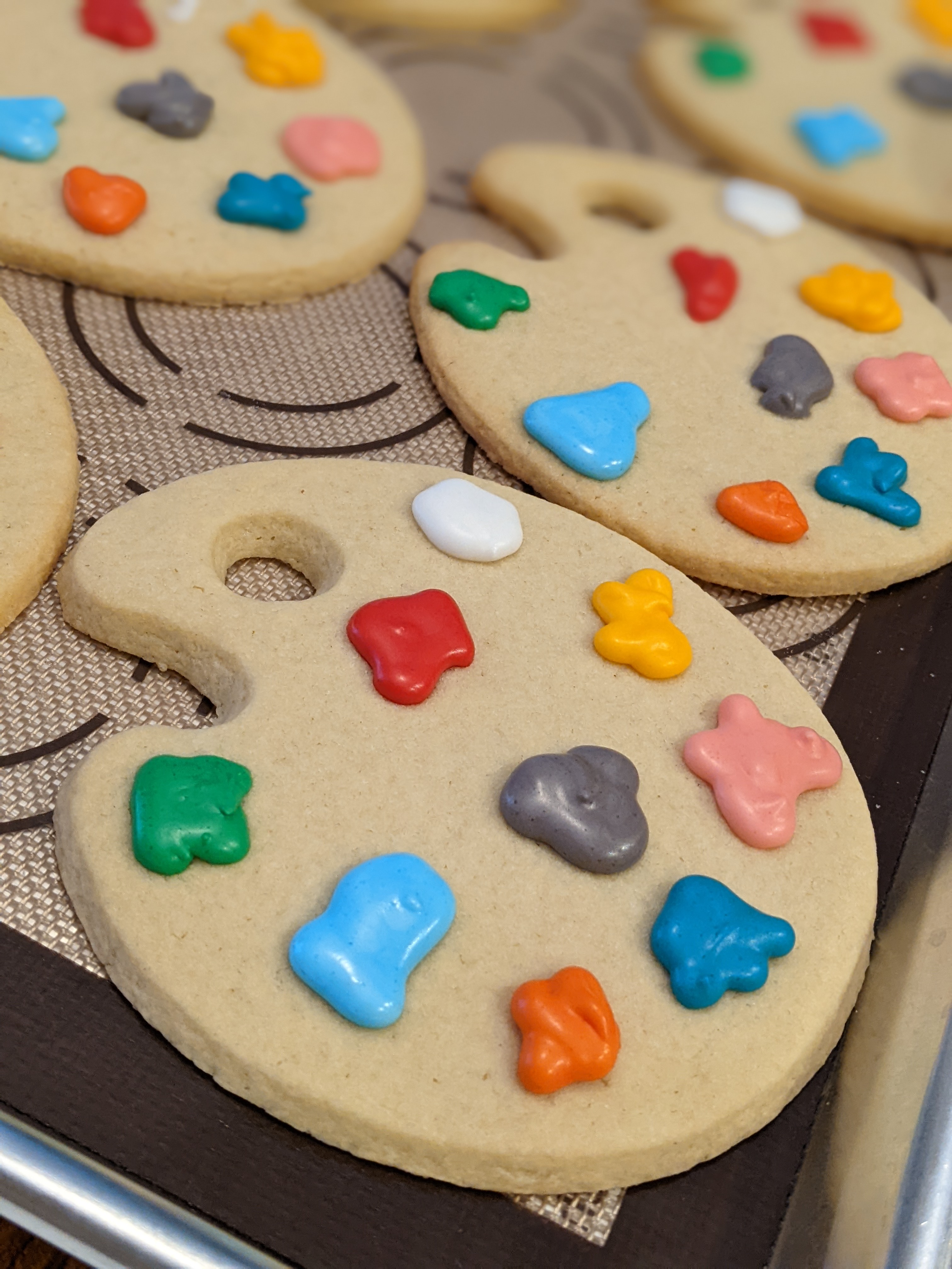 Paint Pallet Cookie Cutter