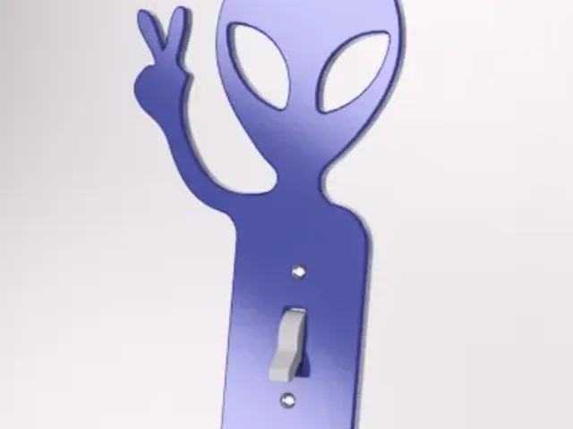 Alien light switch cover