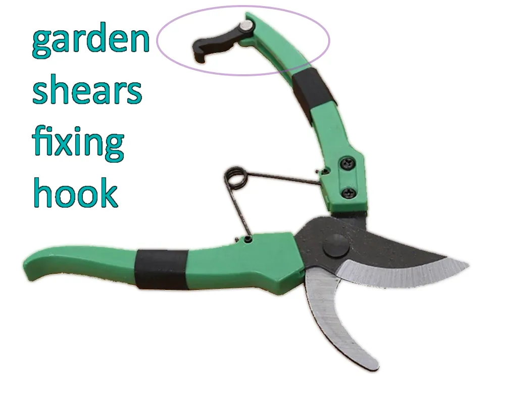 garden shears fixing hook by KaosuNeko, Download free STL model