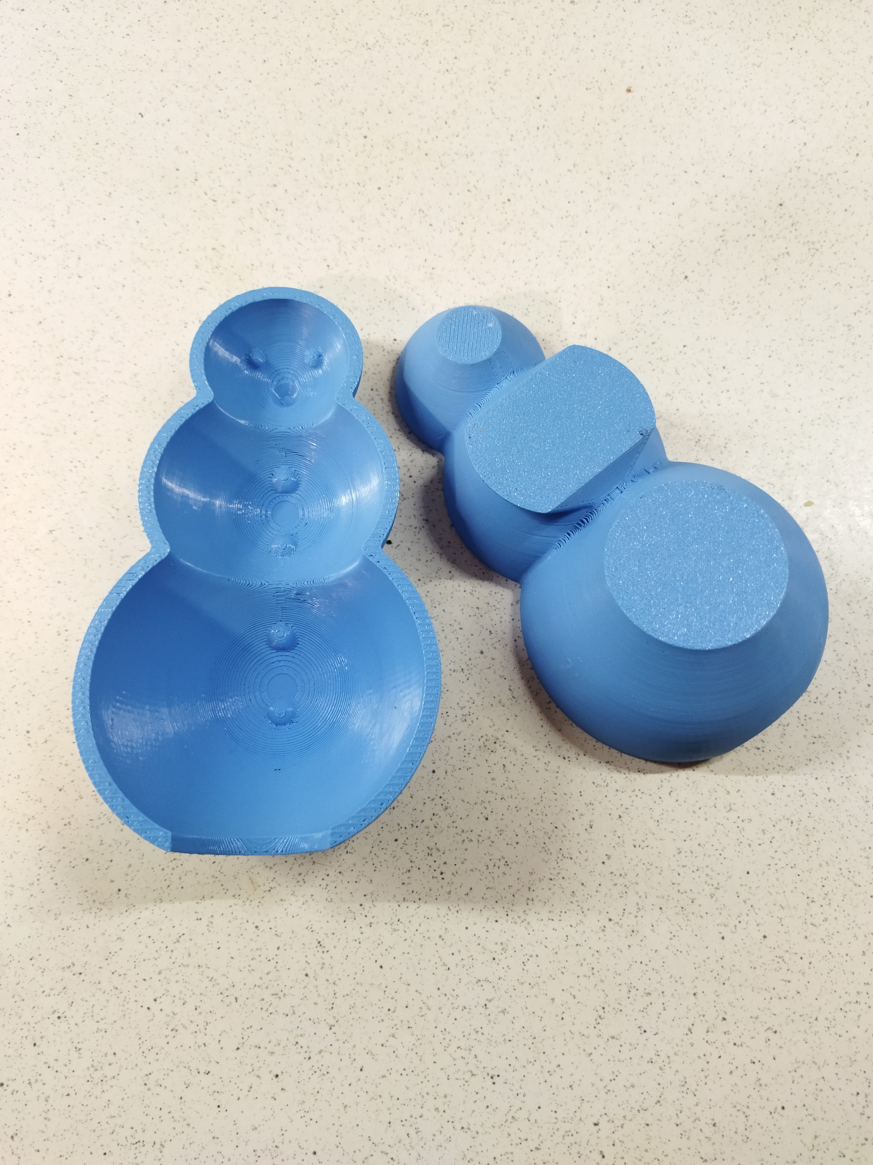 Snowman mold