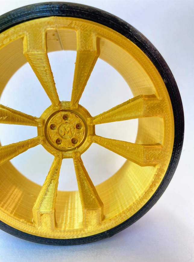 Model Car Tire by Dieselemk Download free STL model