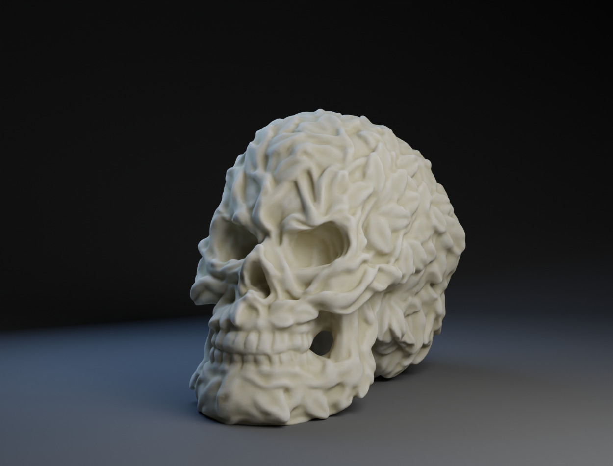 Forest Floor Skull