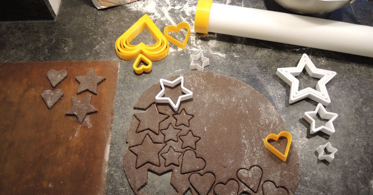 Stacked Cookie Cutter by Bengineer Download free STL model