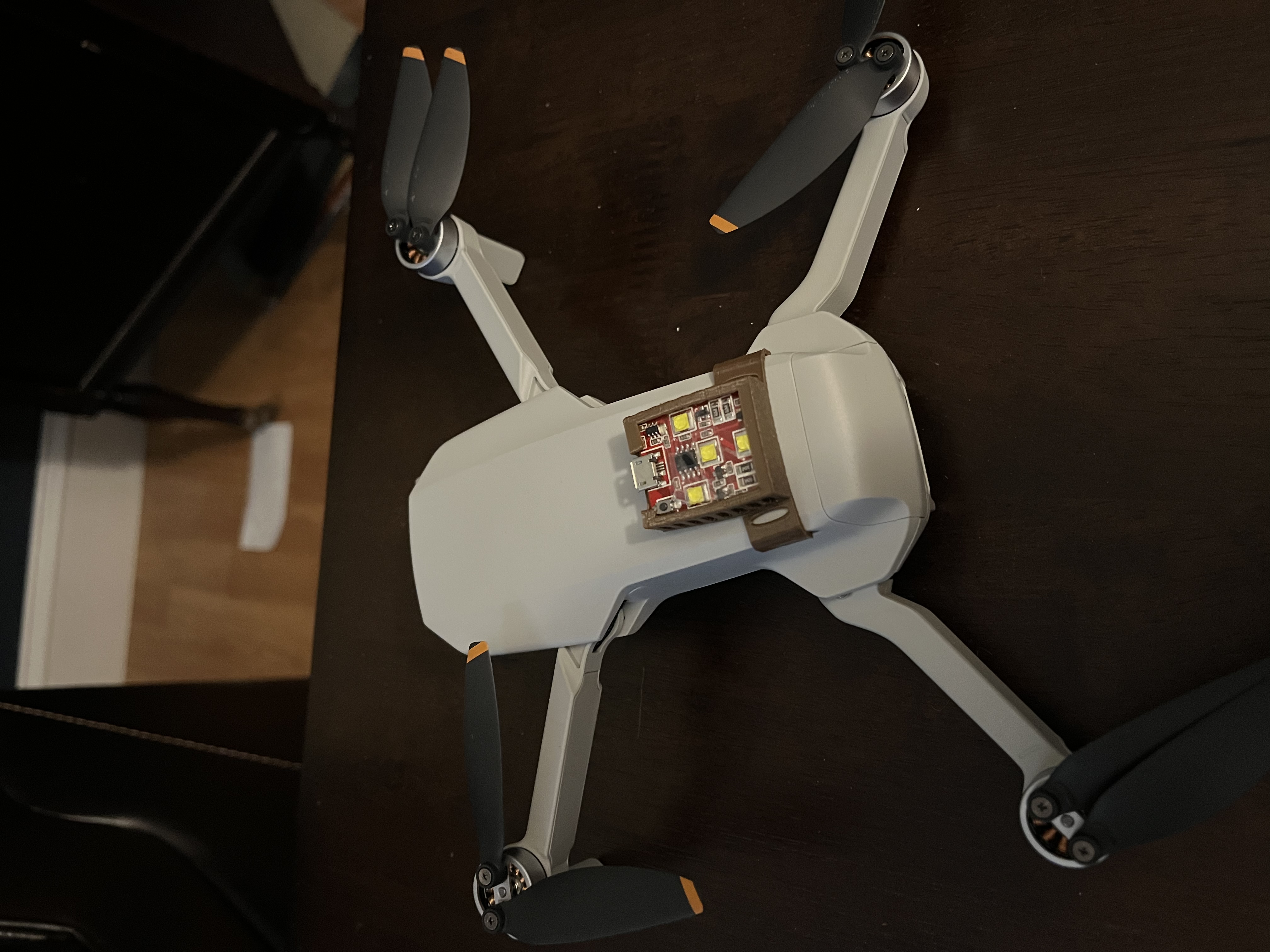 DJI Mini 2 - Firehose Arc light top mount