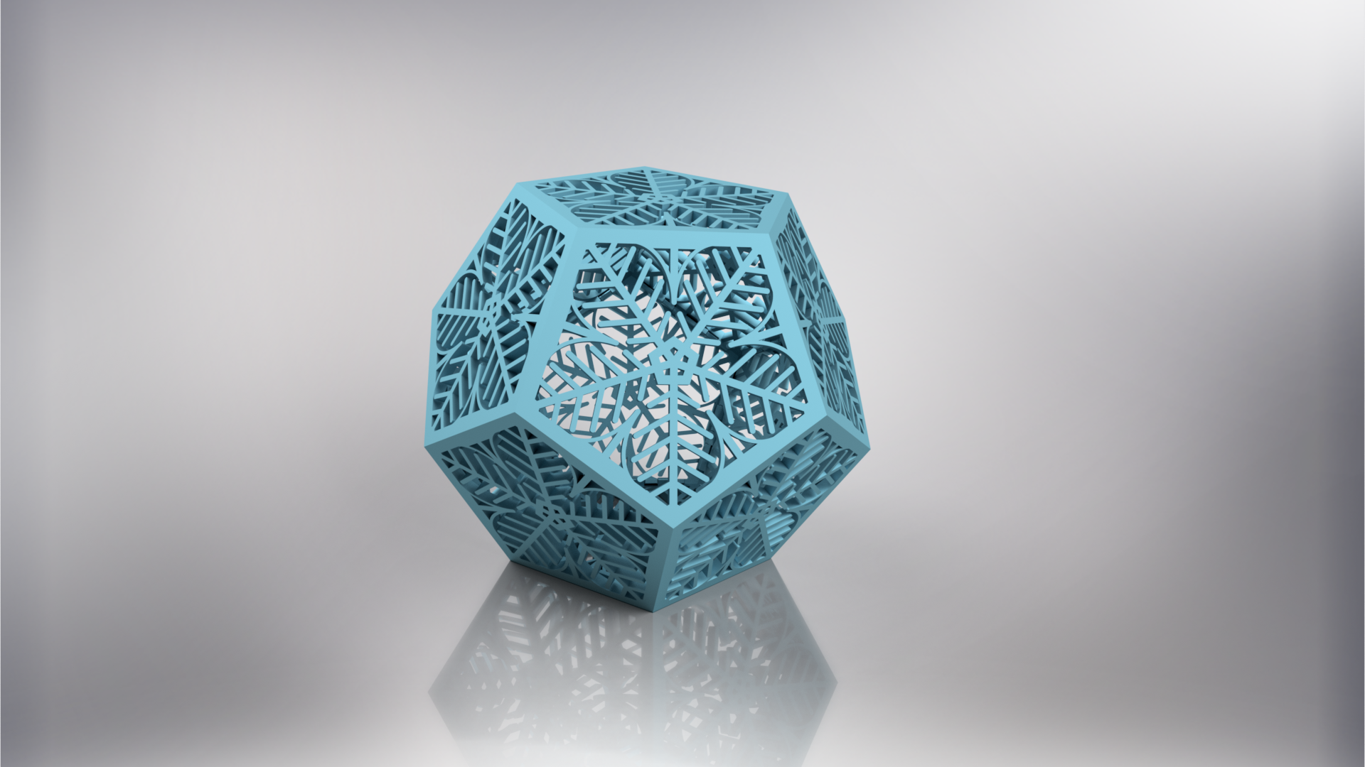 Dodecahedron Snowflake
