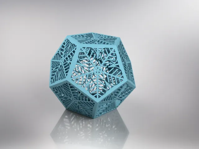 Dodecahedron Snowflake