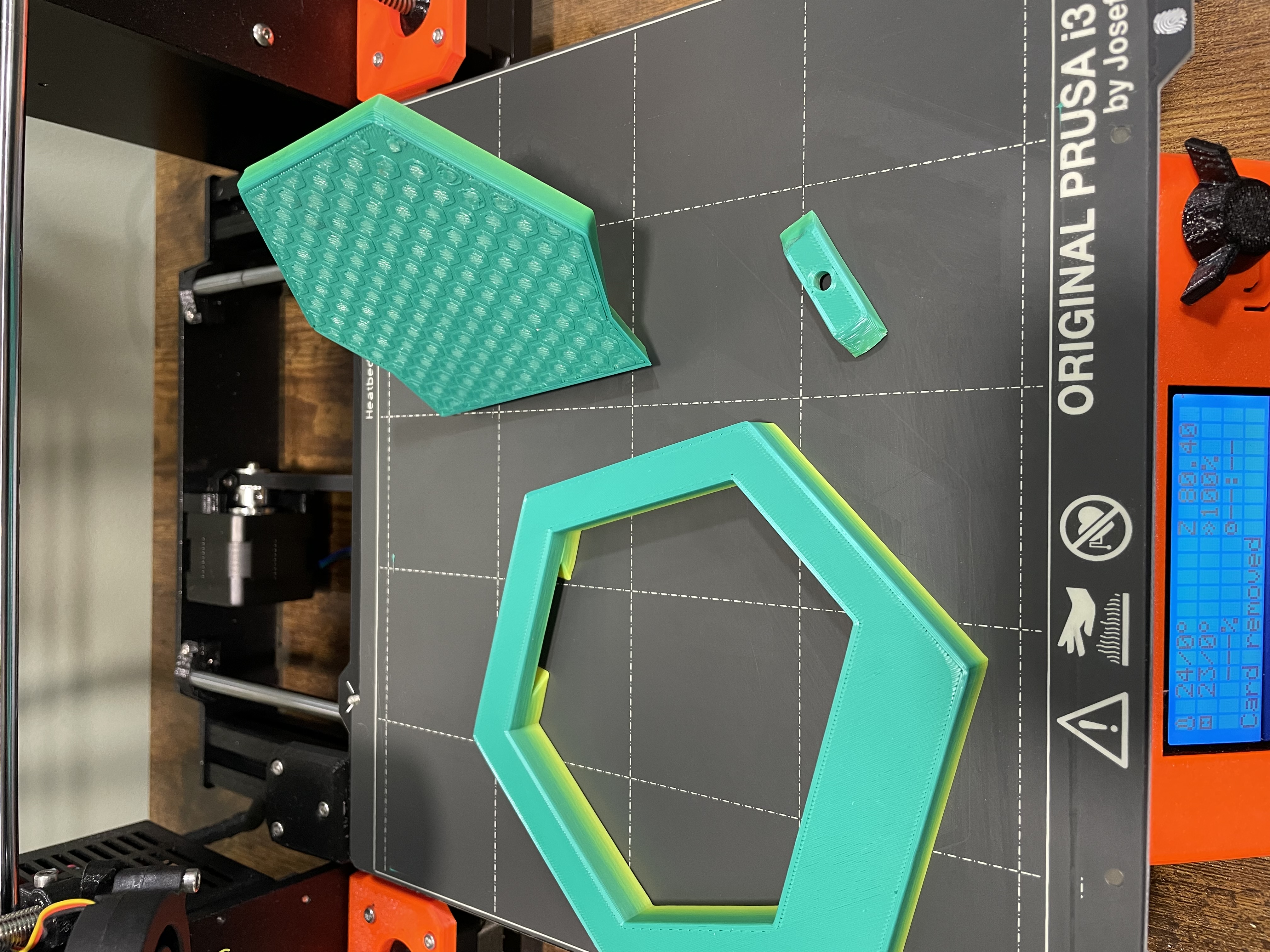 Hexagon shelf with Cleat