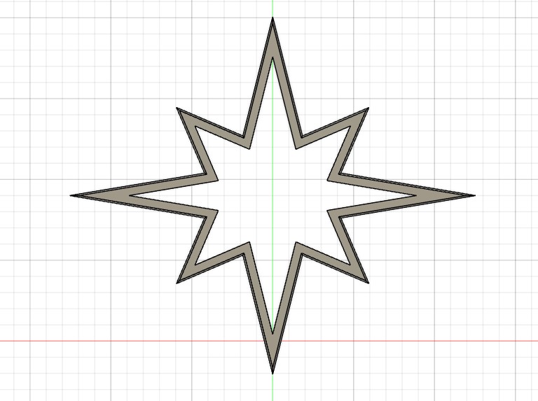 Christmas Star Cookie Cutter