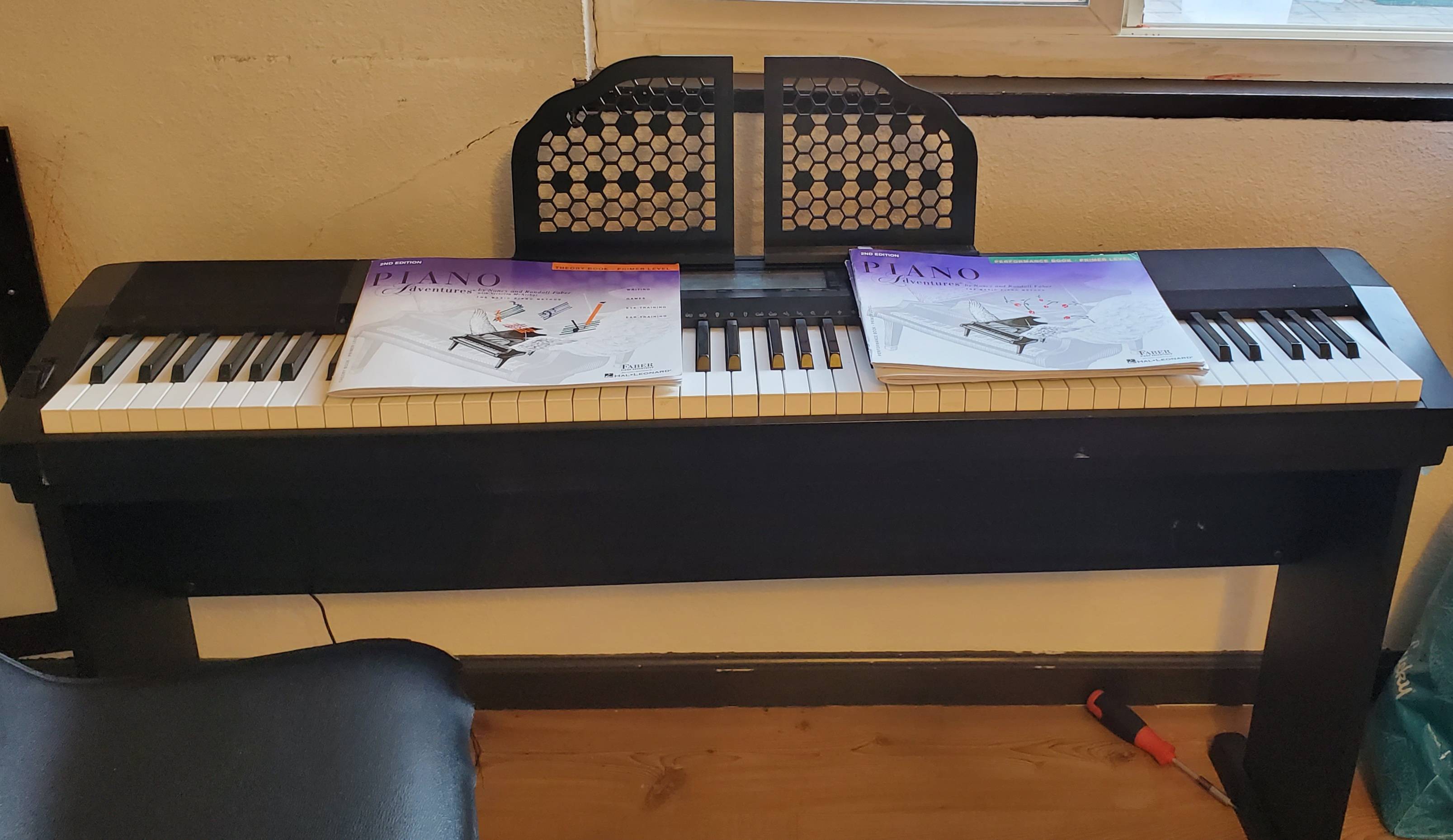 Casio keyboard hotsell music stand