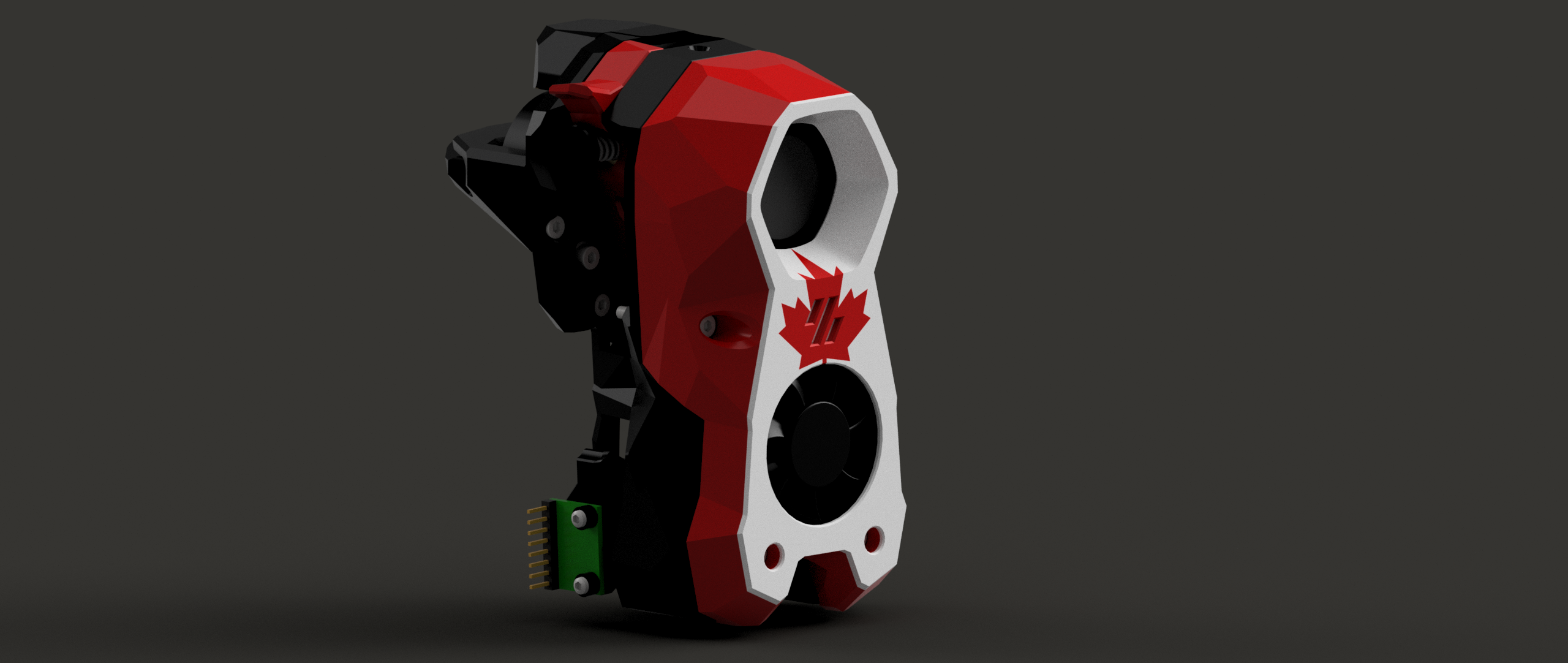 Voron Faceplates Canada Themed by k2thestank Download free STL