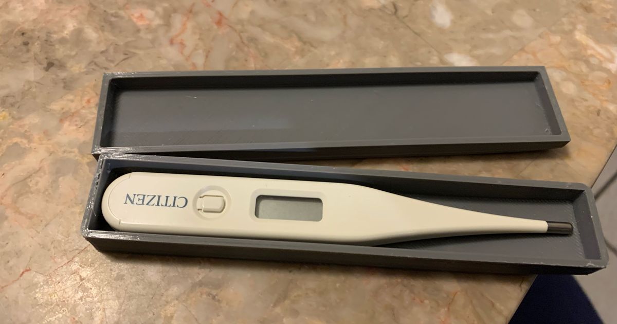 Thermometer box by Gabriel Eduardo Segundo Ochoa Download free STL