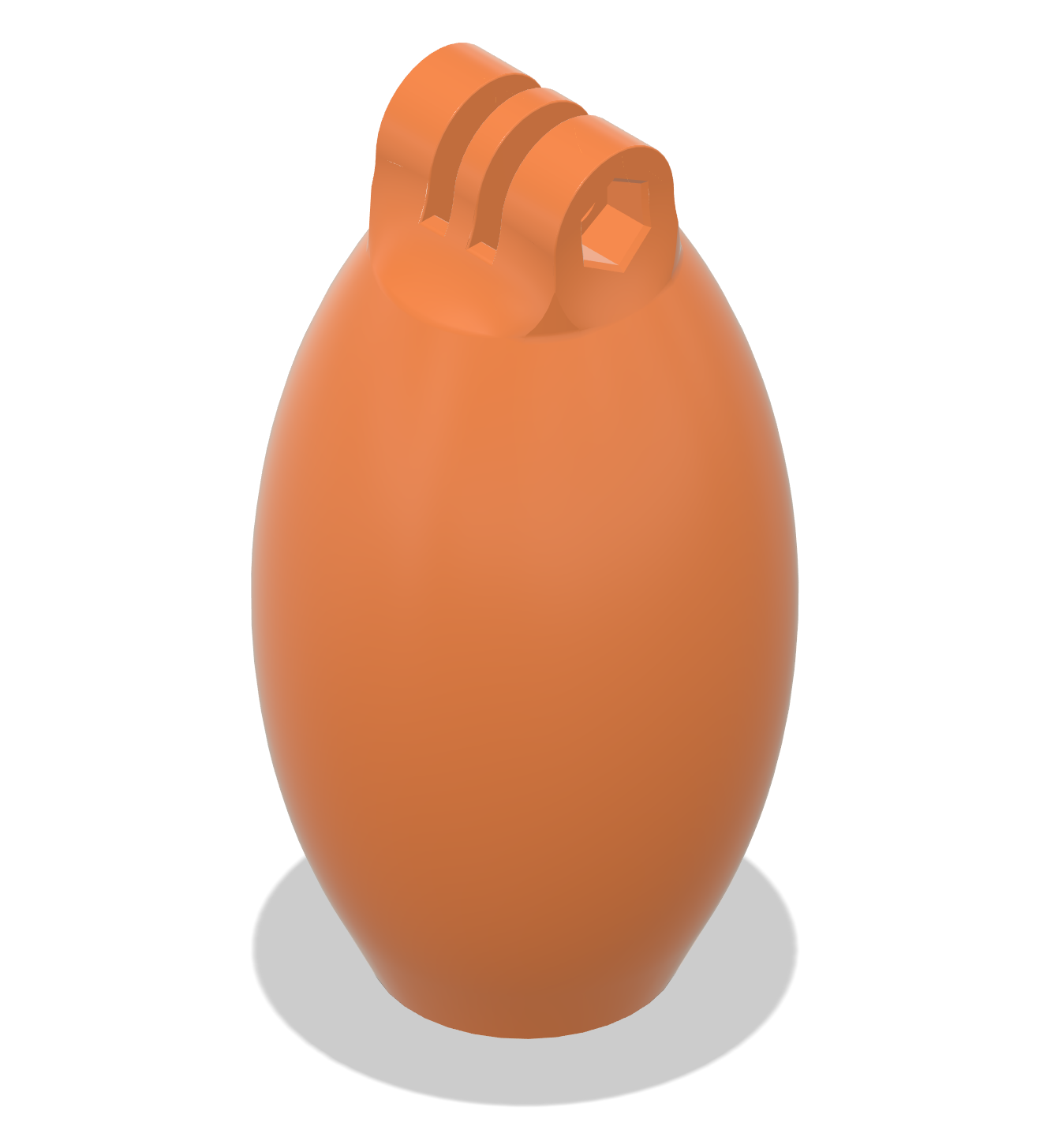 Gopro Mount Float 3D model thumbnail