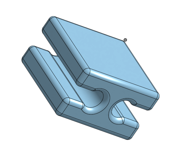 Headphone cord slider for Moondrop CHU (1.7mm cable) by RagingPandabear