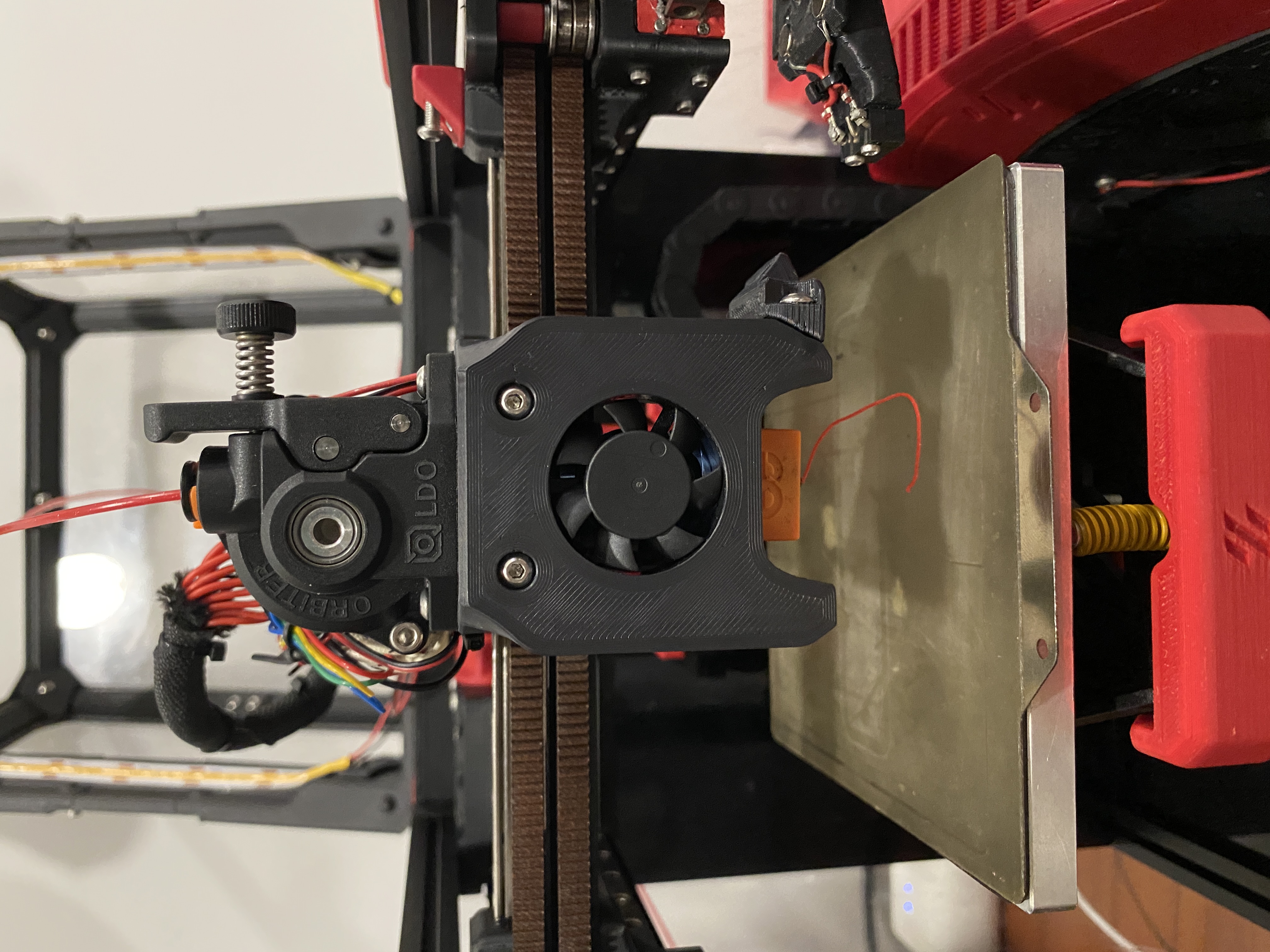 Voron v0.1 Orbiter 2.0 toolhead integrated klicky mount for Phaetus Dragon / Dragonfly Hotend