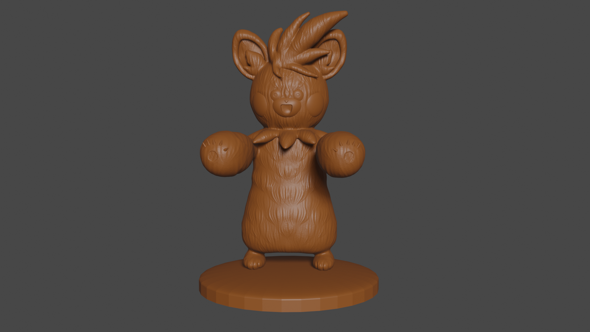 Pokemon inspired, Pawmot, Tabletop DnD miniature