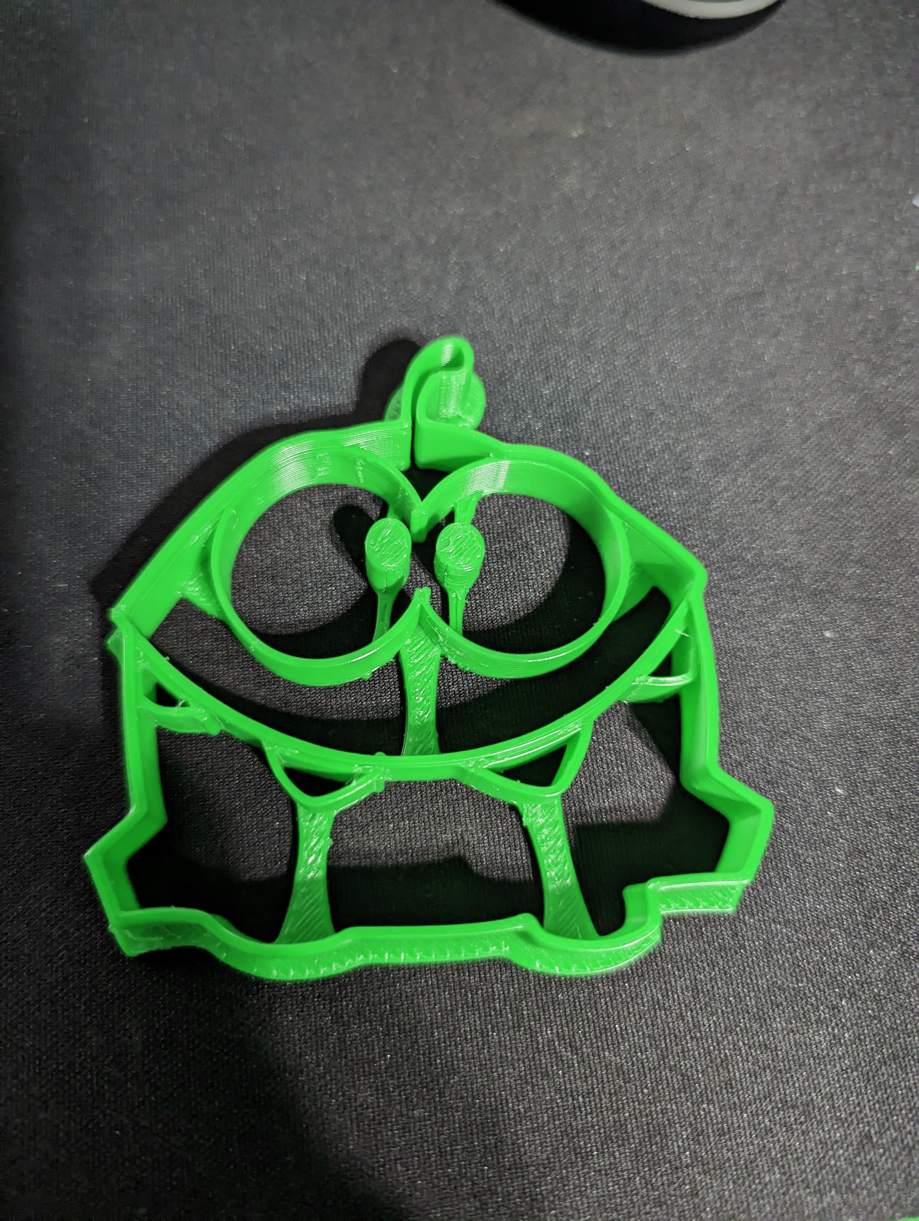 Miniatura 2 do modelo 3D Om nom Cookie cutter