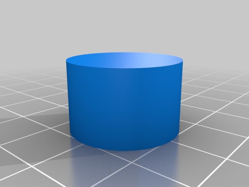Pipe Stool Leg Glide - Flat (90-degree)